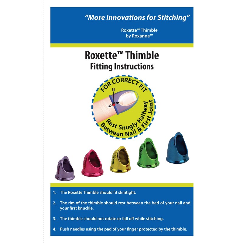 Roxette Thimble Large Green