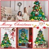 Felt Christmas Tree Set for Toddlers Kids with 5m/16.4ft Led