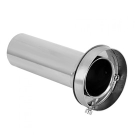 Car Silencer, Exhaust Silencer Car Muffler Removable Silencer muffler silencer Car Adjustable Removable Round Head Exhaust Muffler Silencer Car Modification(4.5in)