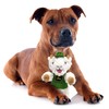 JohnDeere Goat Plush Toy for Dogs and Cats with Squeaker,