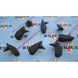 CARS, Inc. 1957 Buick Hood Alignment Kit | Complete 8 Piece Rubber Kit