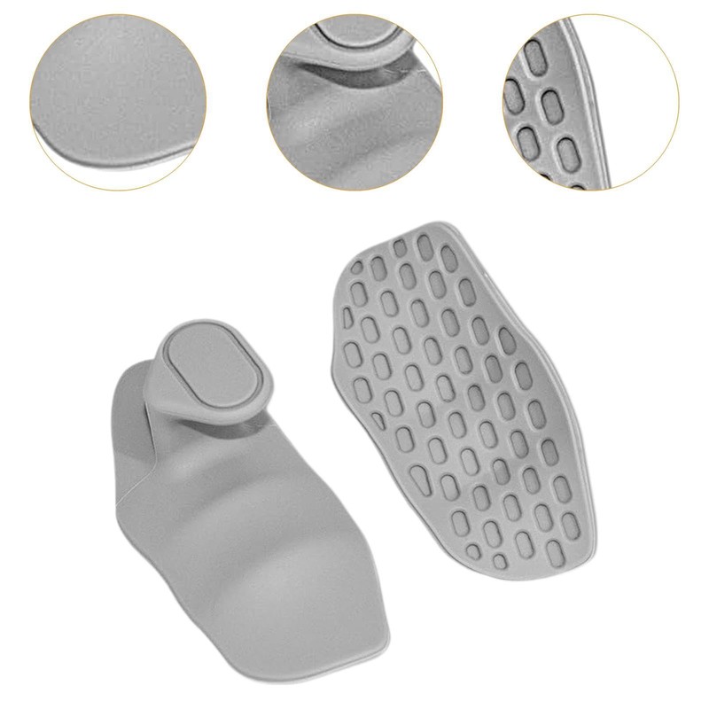 Frediuo 2Pcs Weight Lifting Grips Hand Protector Fingerless Barbell Bar
