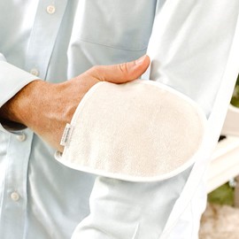 Full Circle Loads of Fun Anti-Static & Lint Removing Mitt – Portable Double Sided Recycled Mitt Eliminates Static - Removes Lint and Pet Hair from Clothes & Furniture, White