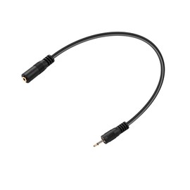 PNGKNYOCN 2.5mm Mono Audio Aux Cable,2.5mm Male to Female TS Headphone Audio Extension Cable for Smartphone,Headphone,Mp3 Player（0.3M）