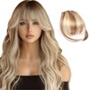 French and Air Bangs Thin Hair with Temple Coverage for