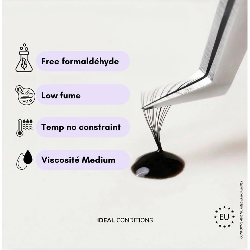 NoConstraint - Colla per ciglia in 0,3 secondi ad asciugatura