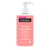 Neutrogena Oil-Free Pink Grapefruit Acne Face Wash, Vitamin C &