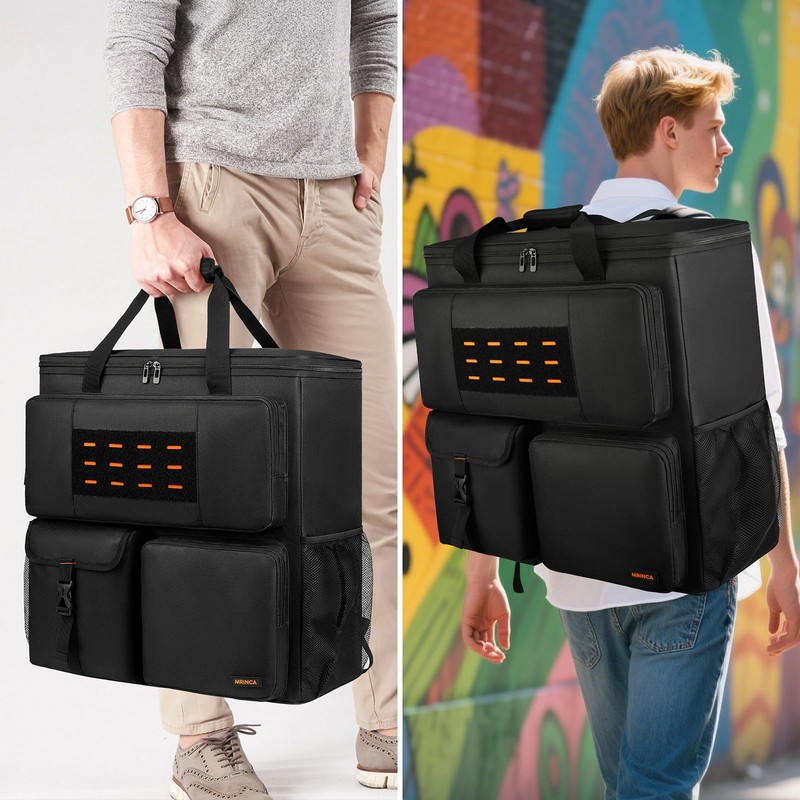 MRINCA Computer Desktop Tower Large Carrying Case, PC Travel Case