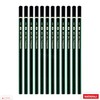 HB Pencils, Pack of 10, ZJax Hexagonal Pencils Eraser Sharpener
