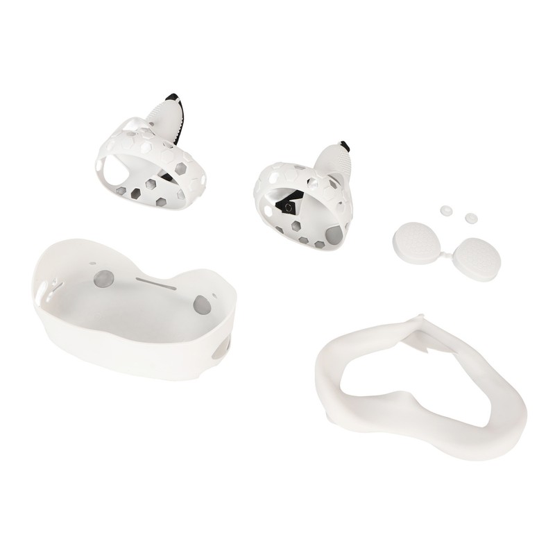 5 in 1 Silicone Cover Set for Quest 2 Includes