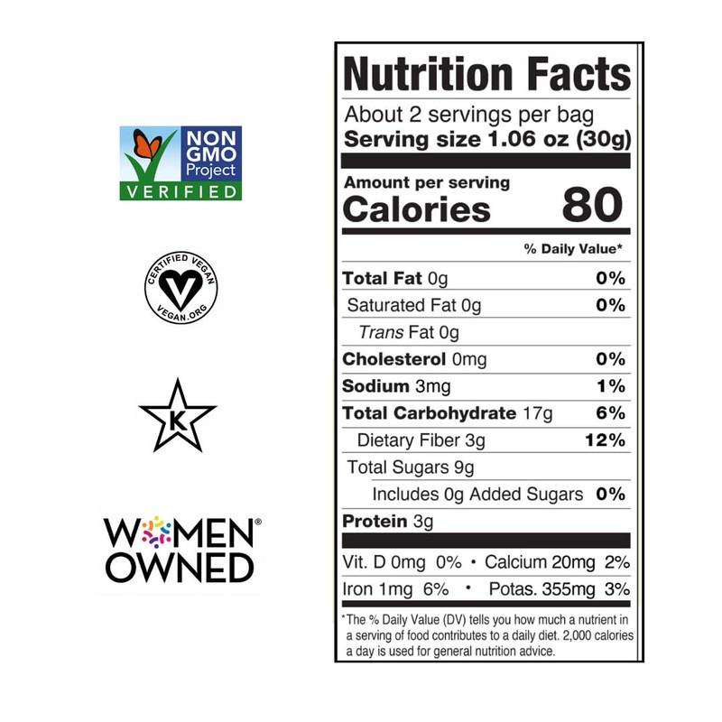 Amazi Foods, Dried Jackfruit, Ginger Lime, All Natural Snacks, (12