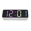 LED Clock Dual Mode Auto Dimming Temperature Display Snooze Function