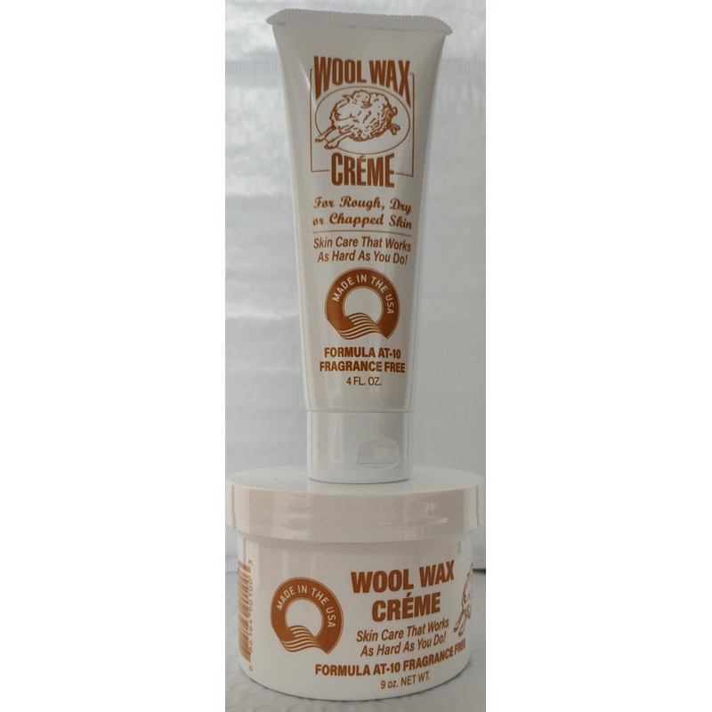 Wool Wax Creme Skin Care Fragrance Free Combo pack (9