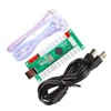 Fosiya LED Arcade Joystick Buttons Kit Ellipse Oval Style 8
