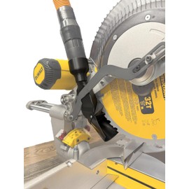 Improved Dust Collection Port for DeWalt DWS779 & DWS780 Miter Saws - Virtually No Mess - Made in the USA