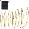 WILLBOND 8 Pcs Dreadlock Interlocking Tool for Locs Sisterlock Retighten