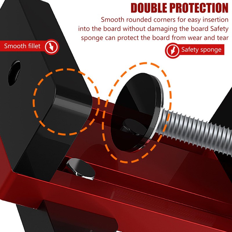 Adjustable Pot Hinge Drilling Template 35 mm, Drilling Template Pot
