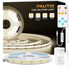 PAUTIX COB LED Strip Light 16.4ft/5m 2400LEDs Natural White 4000K,CRI93+