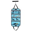 ANIZER Travel Foldable Jewelry Rolls Bag Storage Pouch Hanging Jewelry