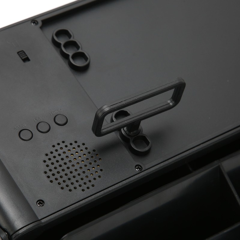 Multifunctional Electronic Calendar Desktop Storage Box with LCD Writing Pad