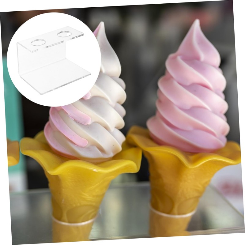 DOITOOL Ice Cream Stand Snack Stand Ice Cream Holder Cone