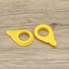 SING F LTD 20PCS 19MM Yellow Wheel Nut Indicators Wheel