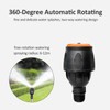 Tripod Sprinklers for Yard Rotating Tripod Sprinkler 360 Degree Large