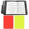 Referee Supplies Set, Warning Cards, Red and Yellow Cards, 6