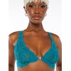 Savage X Fenty, Women's, Romantic Corded Lace Front-Closure Bralette, Laidback