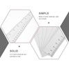 DOITOOL Disposable Paper Measuring Ruler of 100 Pieces for Head