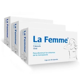La Femme 3 Cajas con 30 C?psulas C/u