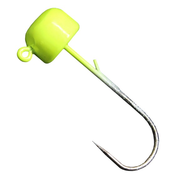 Z-MAN Finesse ShroomZ Jigheads Tackle, Chartreuse, 1/10 oz