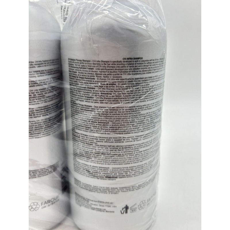 CHI Pack Of 2 CHI Infra Duo Shampoo & Treatment