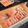 JessLab JessLab Drawer Organizer, 8-Compartment Acrylic Makeup Organizer Cosmetic Storage