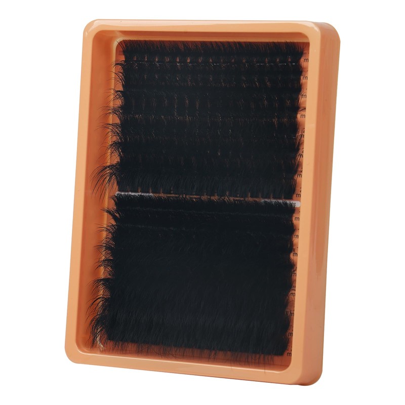 Fluffy Cluster Lashes 100D+200D Individual Eyelashes 256pcs Long 12-26mm Thick
