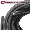 X AUTOHAUX Electrical Ground Wire Automotive Power Wire 20FT Black