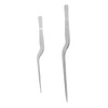 Mobestech 2Pcs Stainless Steel Fish Bone Tweezers Convenient Kitchen Gadgets