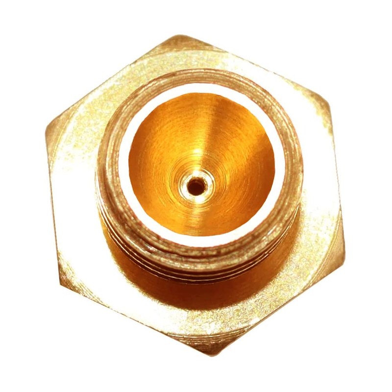 Uenede 10PCS Brass Burner Jet Nozzle for Cast Iron Burner