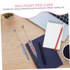 FRCOLOR 2pcs Beadable Ballpoint Pens Sparkling Rhinestones Ink Bead Pen