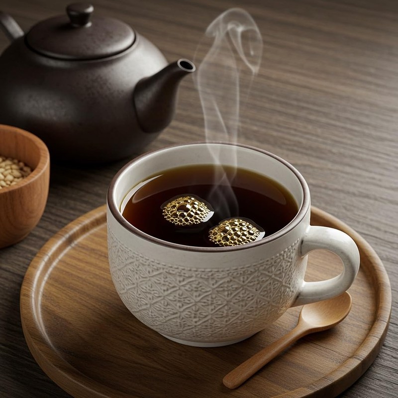 Korean Traditional Healthy Herb Tea Individual Powder Sticks Ssanghwa Tea