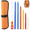 Mellbree 7-Piece Heavy-Duty Rope Splicing Tool Kit