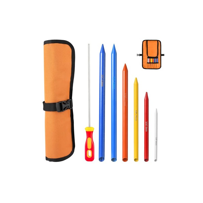 Mellbree 7-Piece Heavy-Duty Rope Splicing Tool Kit