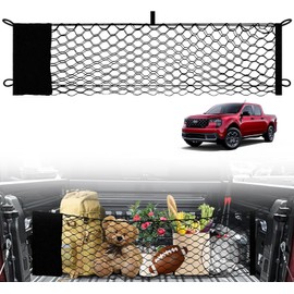 Truck Bed Cargo Net for Ford Maverick 2022-2024 2025 2026 with Sode Pocket