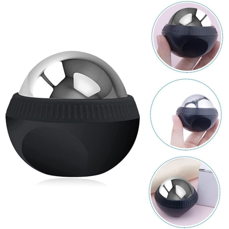 Bola de Masaje Frío de Acero Inoxidable Terapia Caliente y
