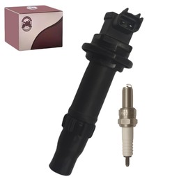 Ignition Stick Coil ＆ Spark Plug Set for Kawasaki KX250F 2006 2007 2008 2009 2010 21121-0021 92070-0019