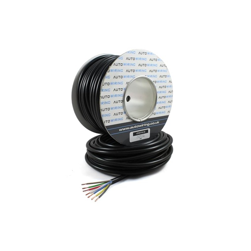 AUTOWIRING Automotive 7 Core Cable 12v 24v Trailer Caravan Wire