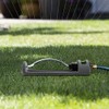 18-Hole Brass Nozzle Oscillating Lawn Sprinkler for Large Yards