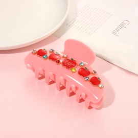 PHALIN Teacher Hair Clips for Women School FRI-YAY Pencil TEACHER Hair Claw Clips Back to School Teacher Accessories Outfits Appreciation Gifts (Pattern C)