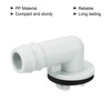 MECCANIXITY Air Conditioner Drain Hose Connector 15mm Tube Elbow Fitting