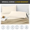 Pair of Pillowcases (50cmx75cm) - Ultra Soft Microfibre Pillow Covers,